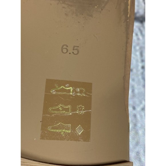 Madewell Skyler Slide Sandals Snake Embossed Leather Crossover Gray Green Sz 6.5 - Picture 7 of 8